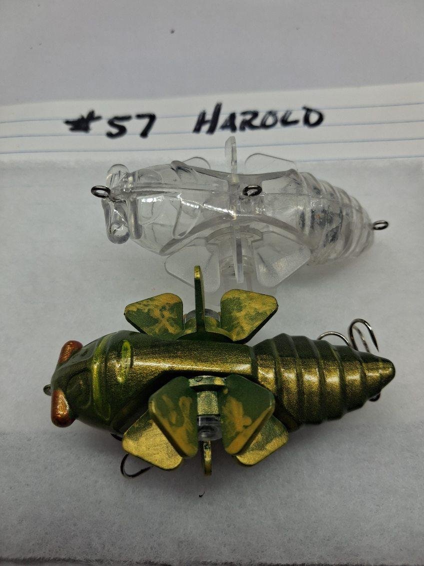 Topwater Cicada – 3½ inches – 5 oz